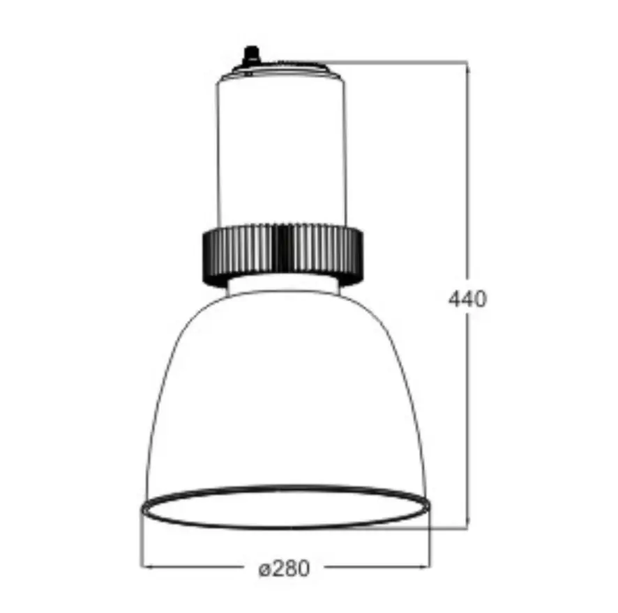 Luminaire Commercial LED Haute Bay-Soft PLD11001